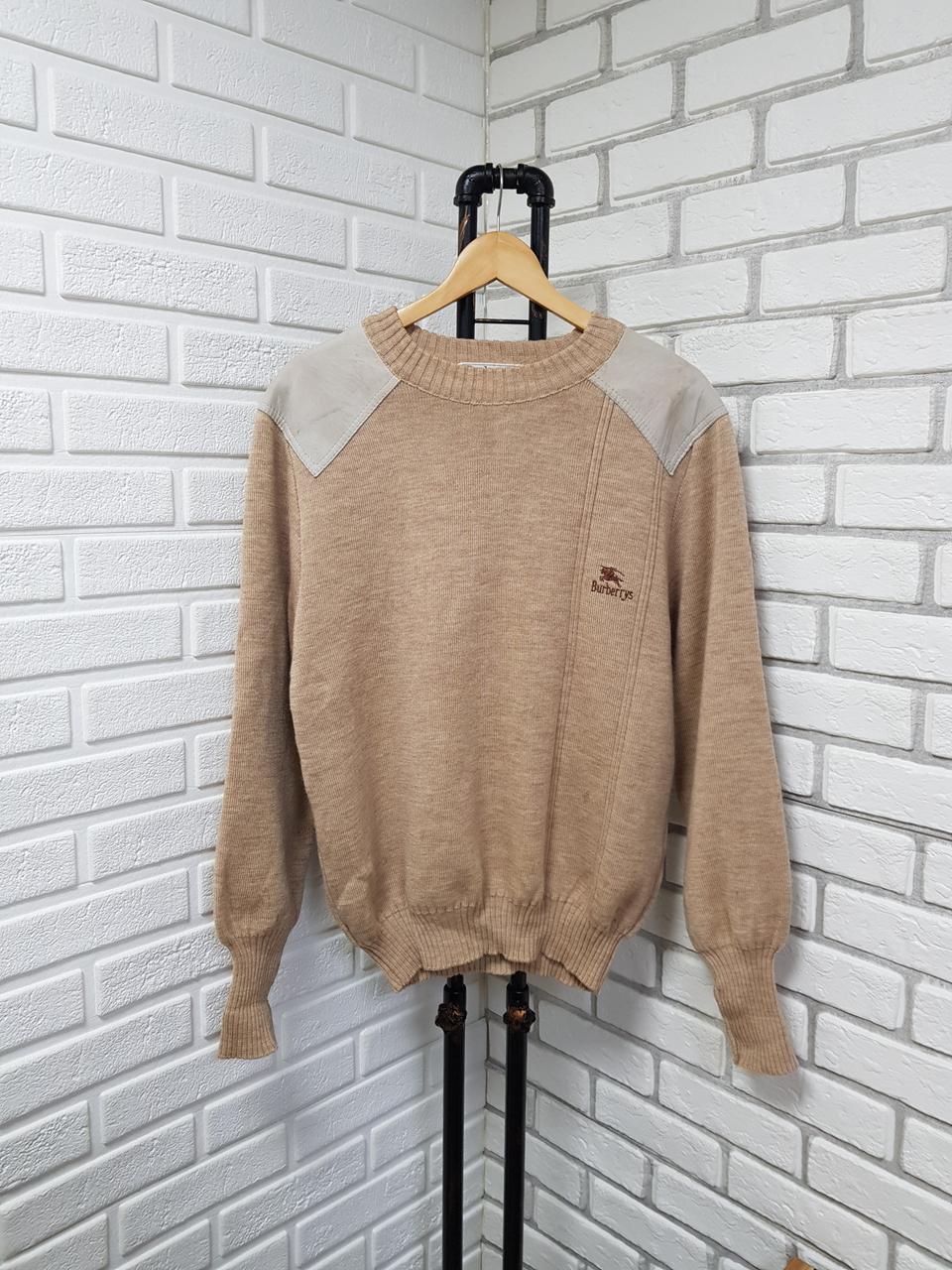 [L/정품] 빈티지 버버리 니트