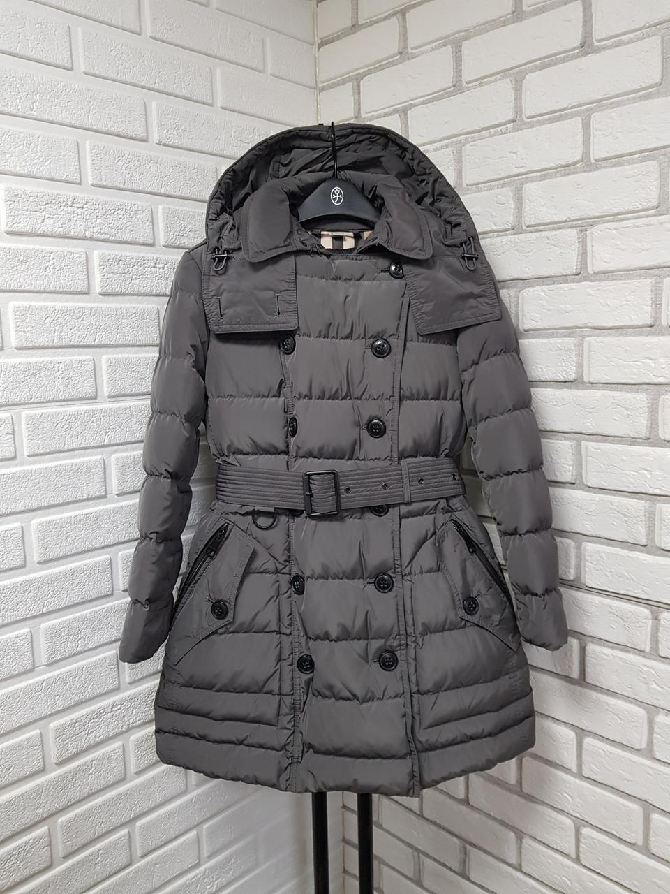 [m/정품] 버버리 후드 벨티드 패딩