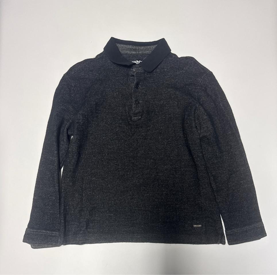 여성 DKNY 디케이엔와이 긴팔 카라 니트 M 블랙