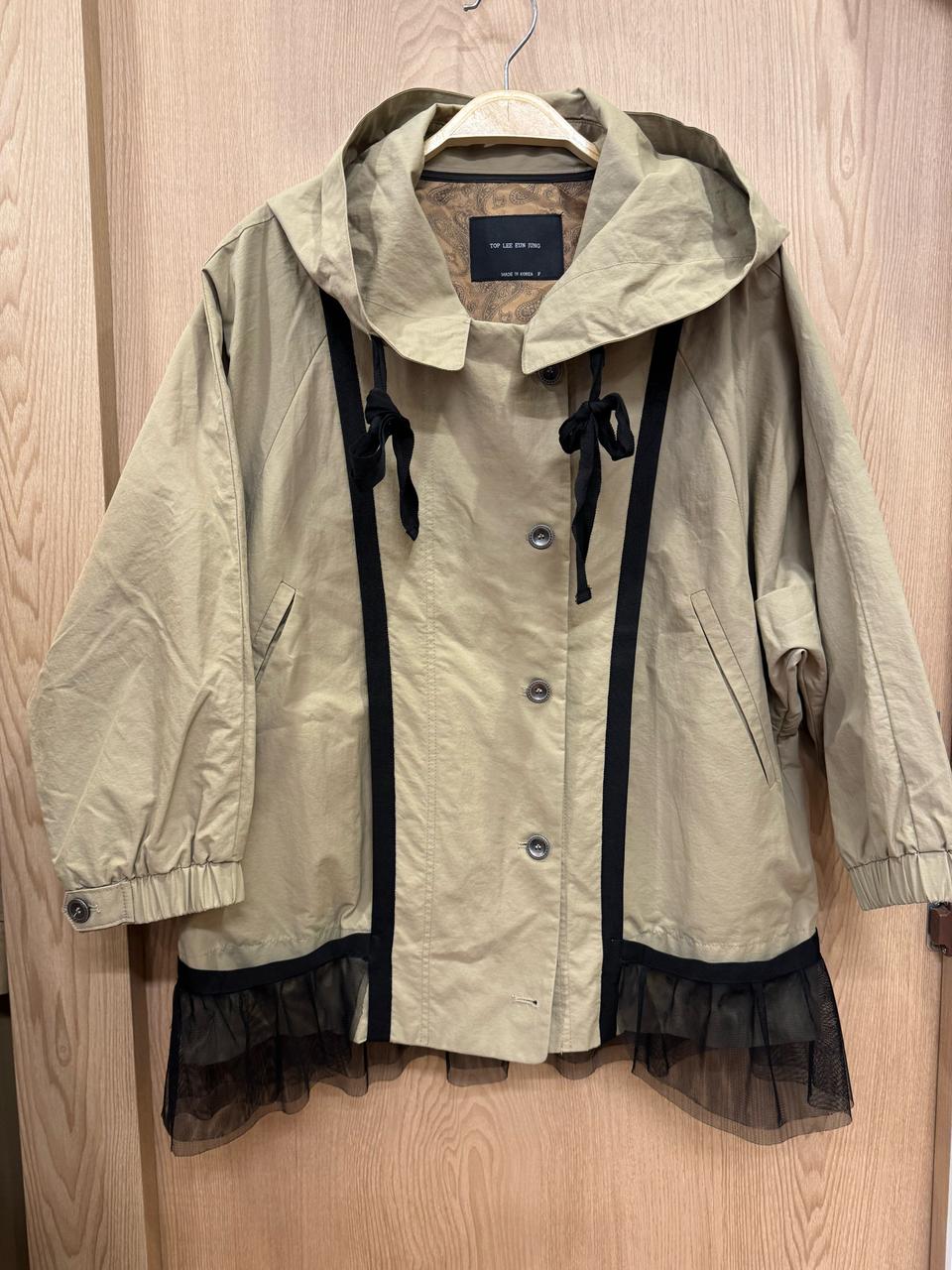 여성후드바람막이점퍼