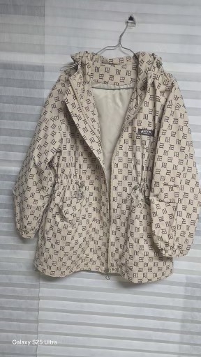 DENIM FASHION JEANS 패턴 후드 바람막이