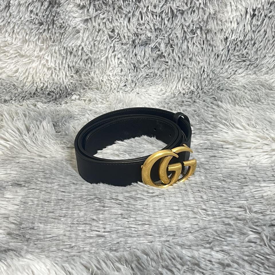 구찌 마몬트 벨트 80-32 사이즈 