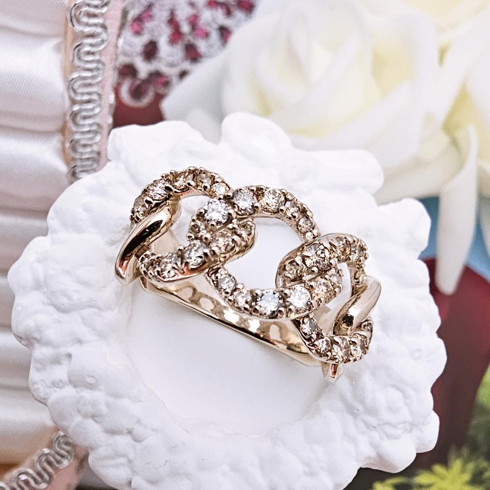 14k  다이아 반지 18k x