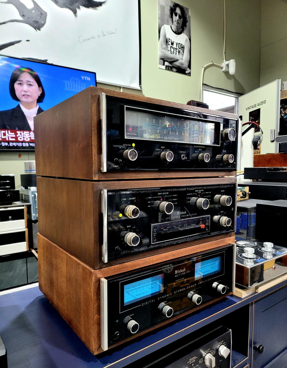 *매킨토시 튜너 프리 파워