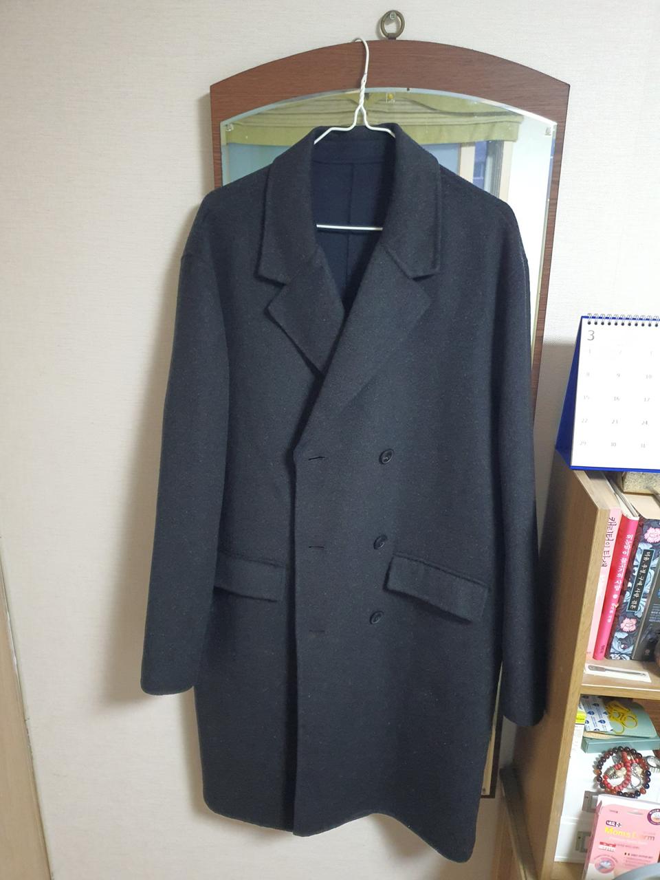 에잇 세컨즈 더블 롱코트 xl사이즈 택포 6만원에 판매합니다