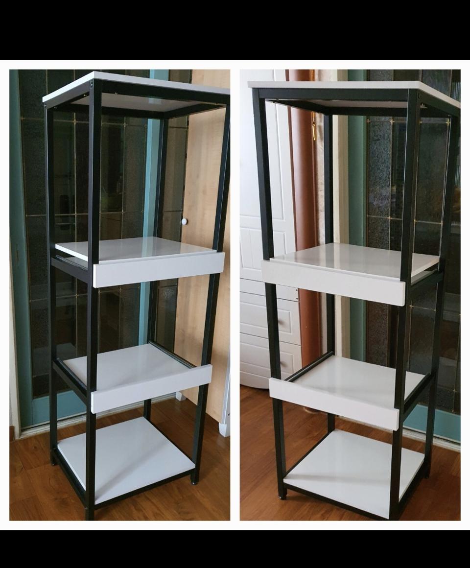 4단철재선반엄청튼튼하고고급스럽고인테리어효과매우좋음저렴히5만원