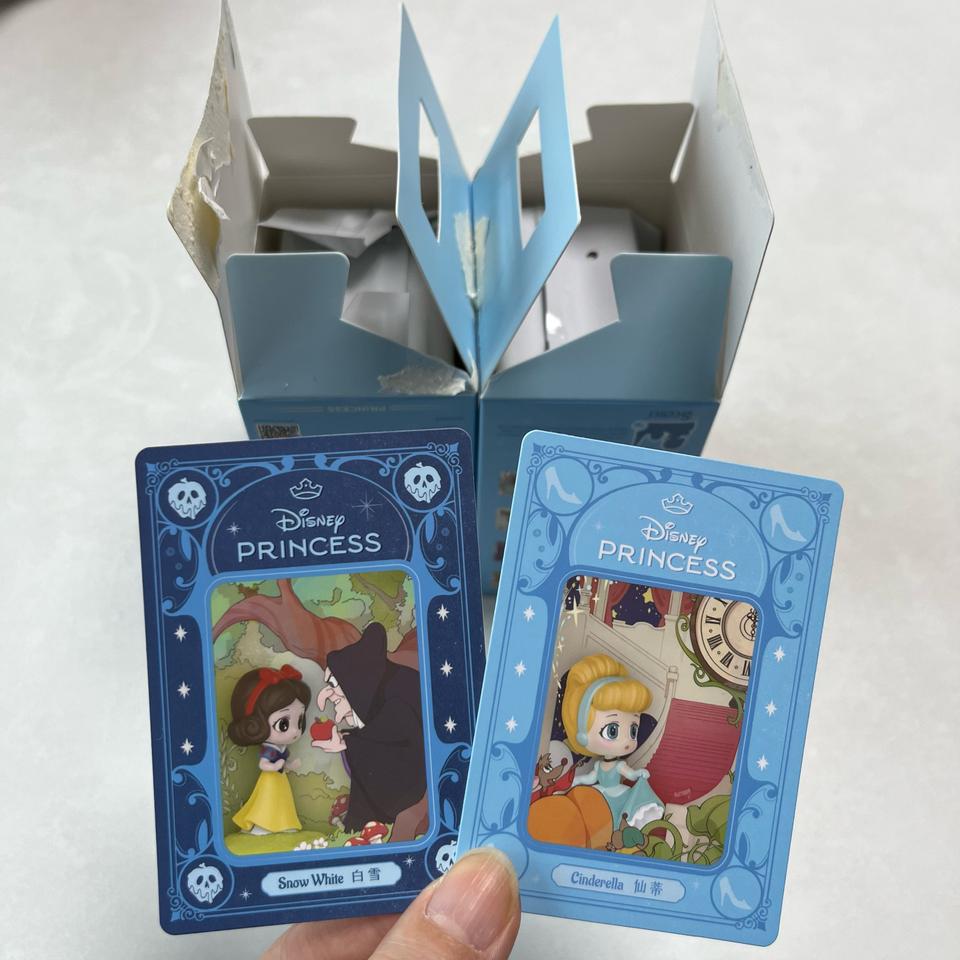 디즈니 프린세스 동화책 피규어 백설공주 신데렐라