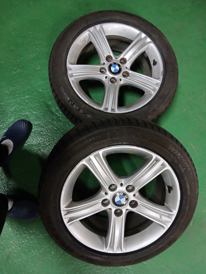 bmw 17인치 휠 2개 판매