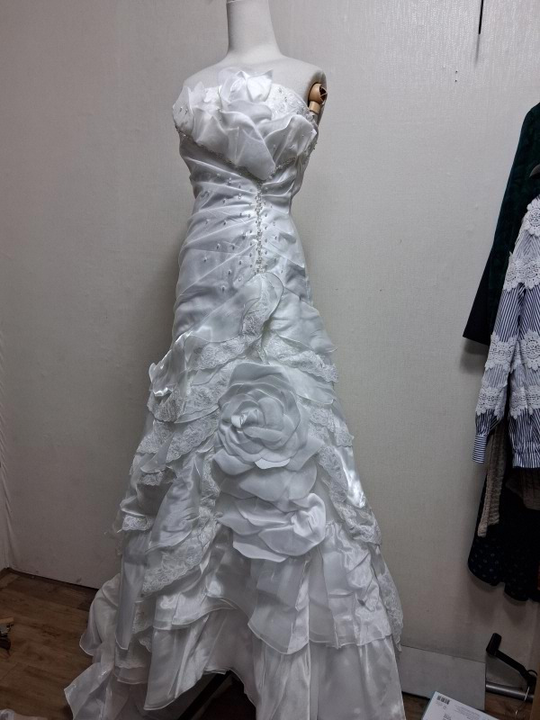 일본수입 웨딩드레스 미착용 새거상태XXS