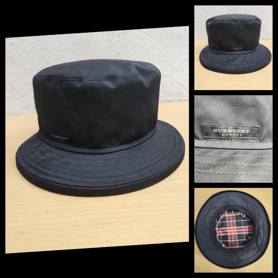 정품 버버리 버킷햇 모자