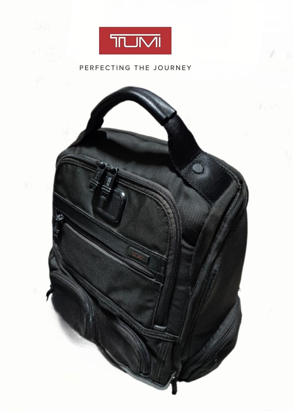 투미알파2 방탄블랙 컴팩트 백팩 이너백내장 캐리어장착가능