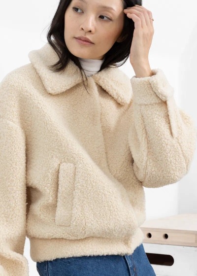 앤아더스토리즈 테디 자켓 / 여성 자켓 / 여자 자켓