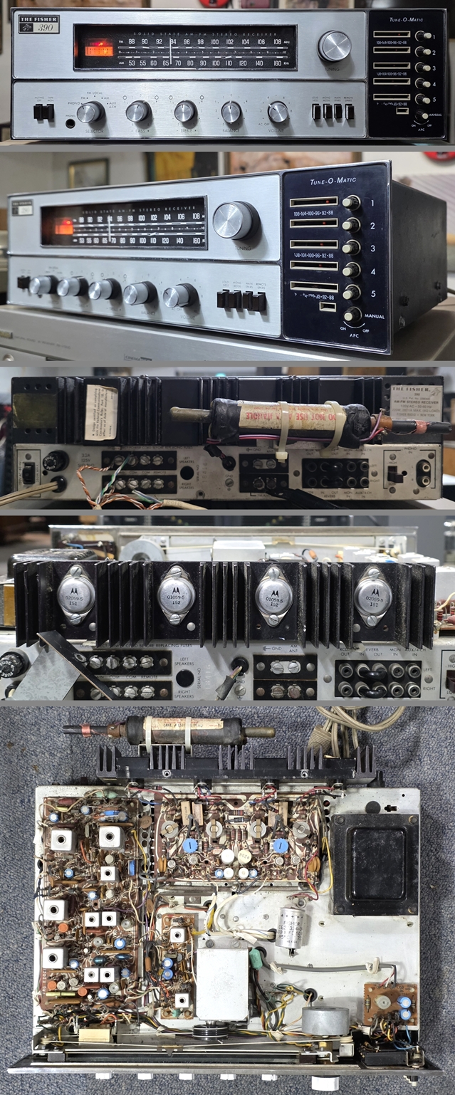 FISHER(피셔) 390 리시버