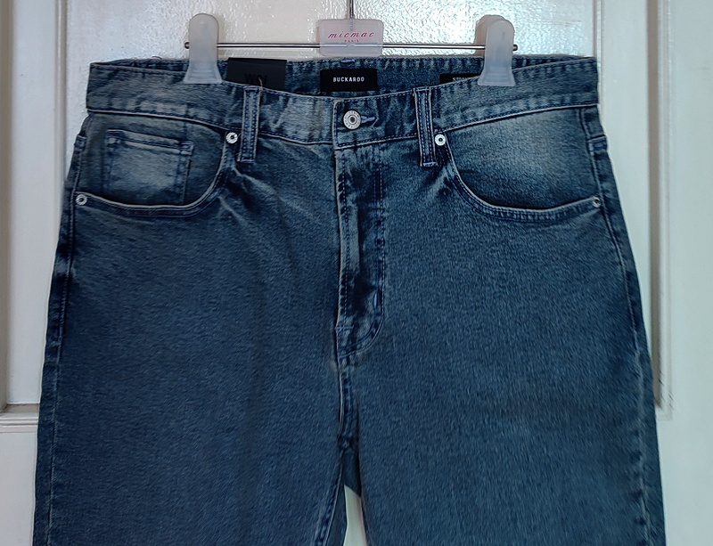 버커루34 남성 봄 청바지 스판 스트레이트 팬츠 데님 새상품