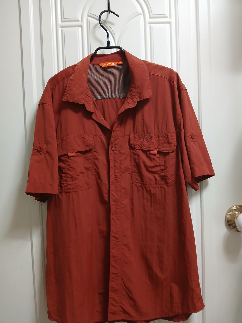 라푸마 등산 반팔 남방