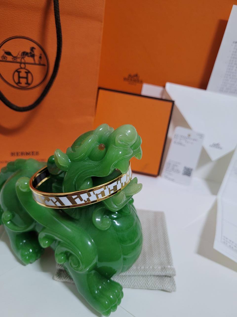 에르메스 OPH 에나멜 뱅글 팔찌