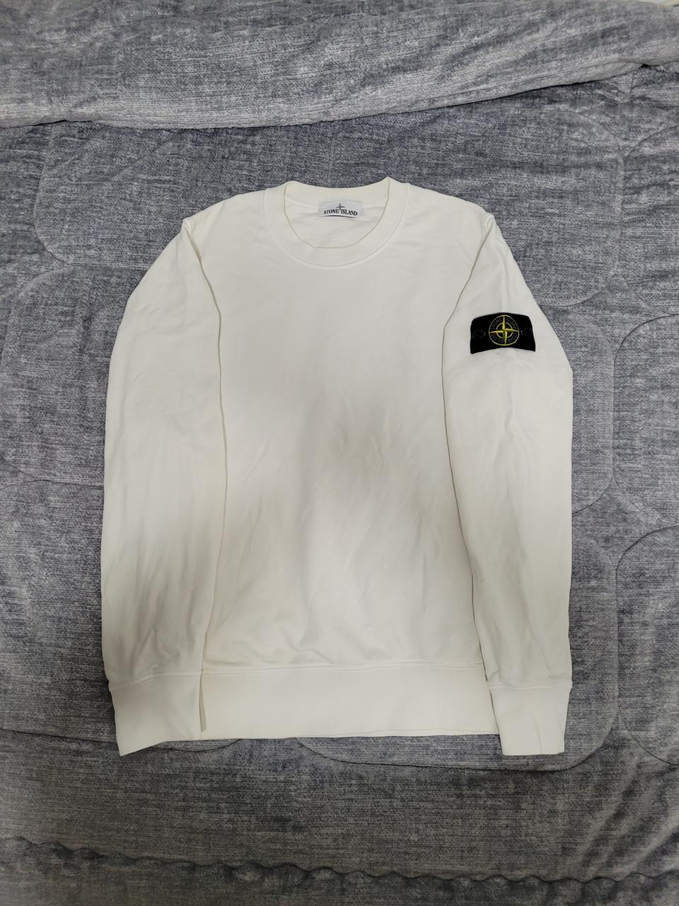 스톤아일랜드 오프화이트 맨투맨