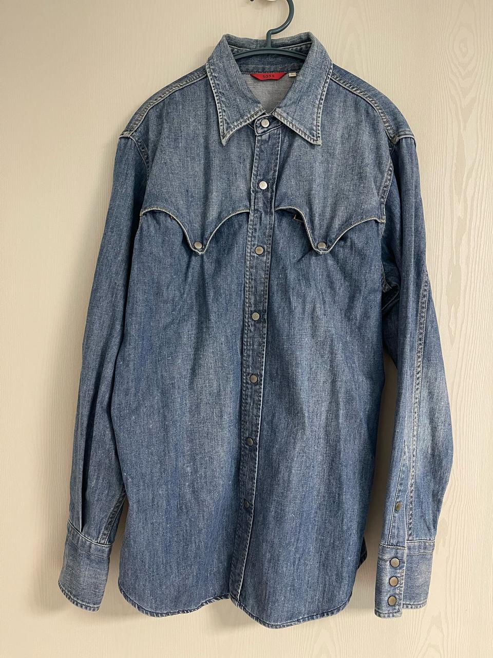 에드윈(Edwin) 웨스턴 데님 셔츠 503S L