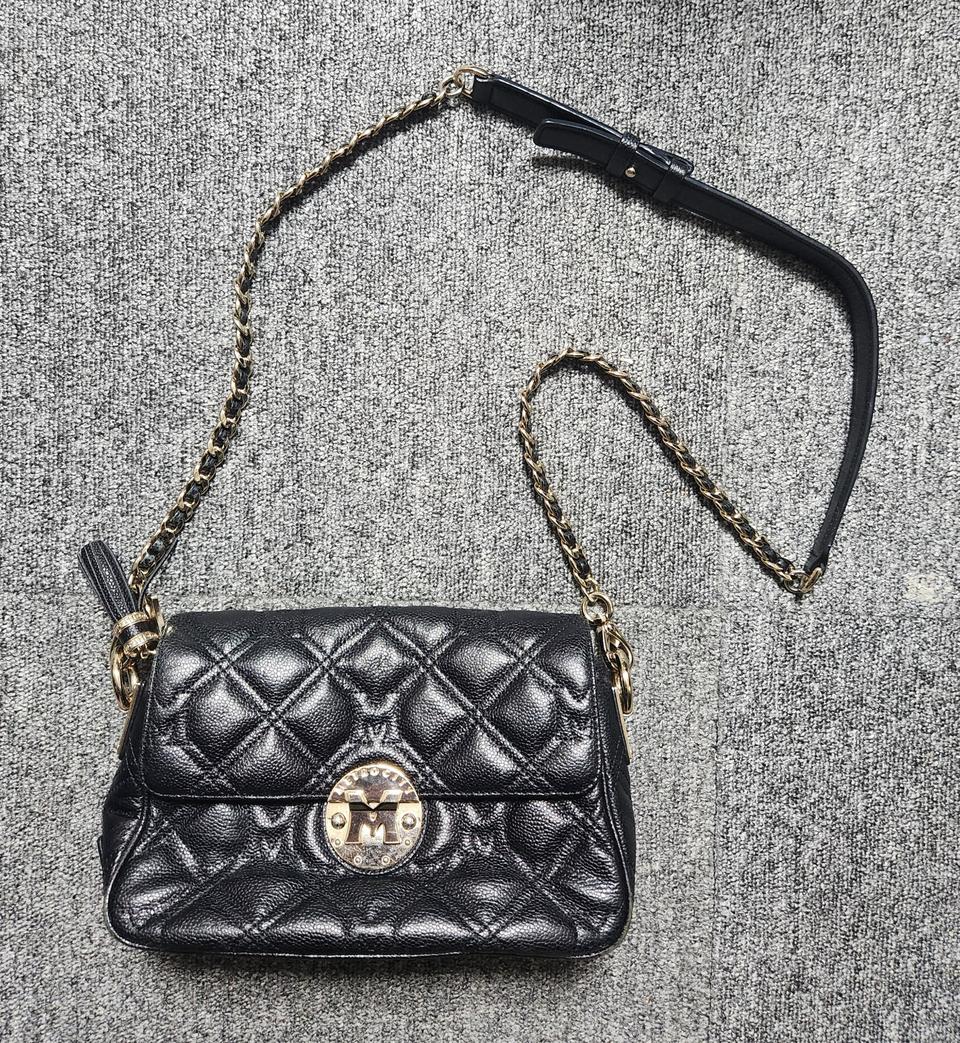 메트로시티 퀼팅 체인 크로스백-정품