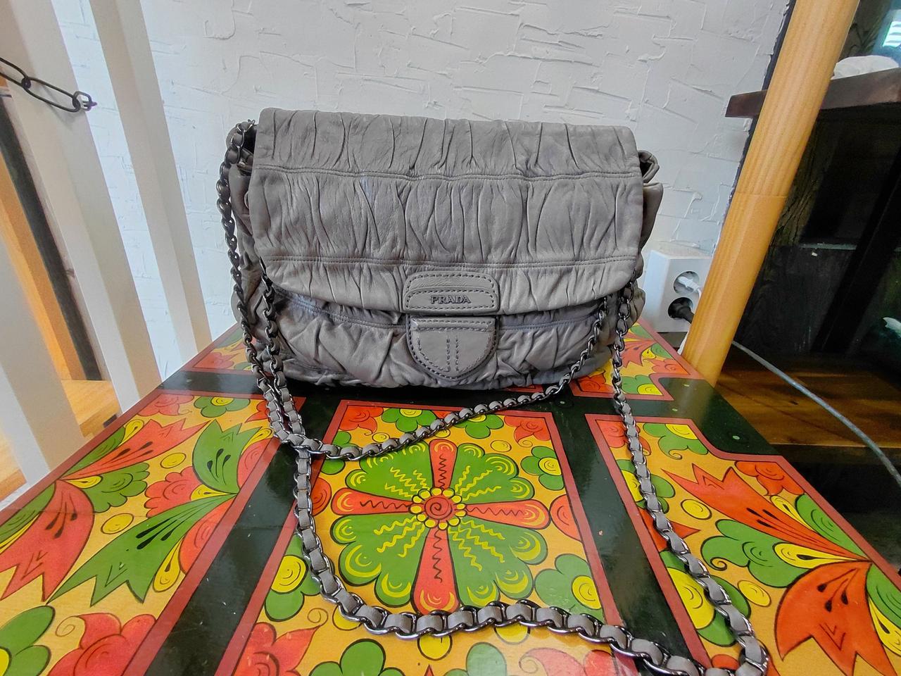 프라다 체인 숄더백