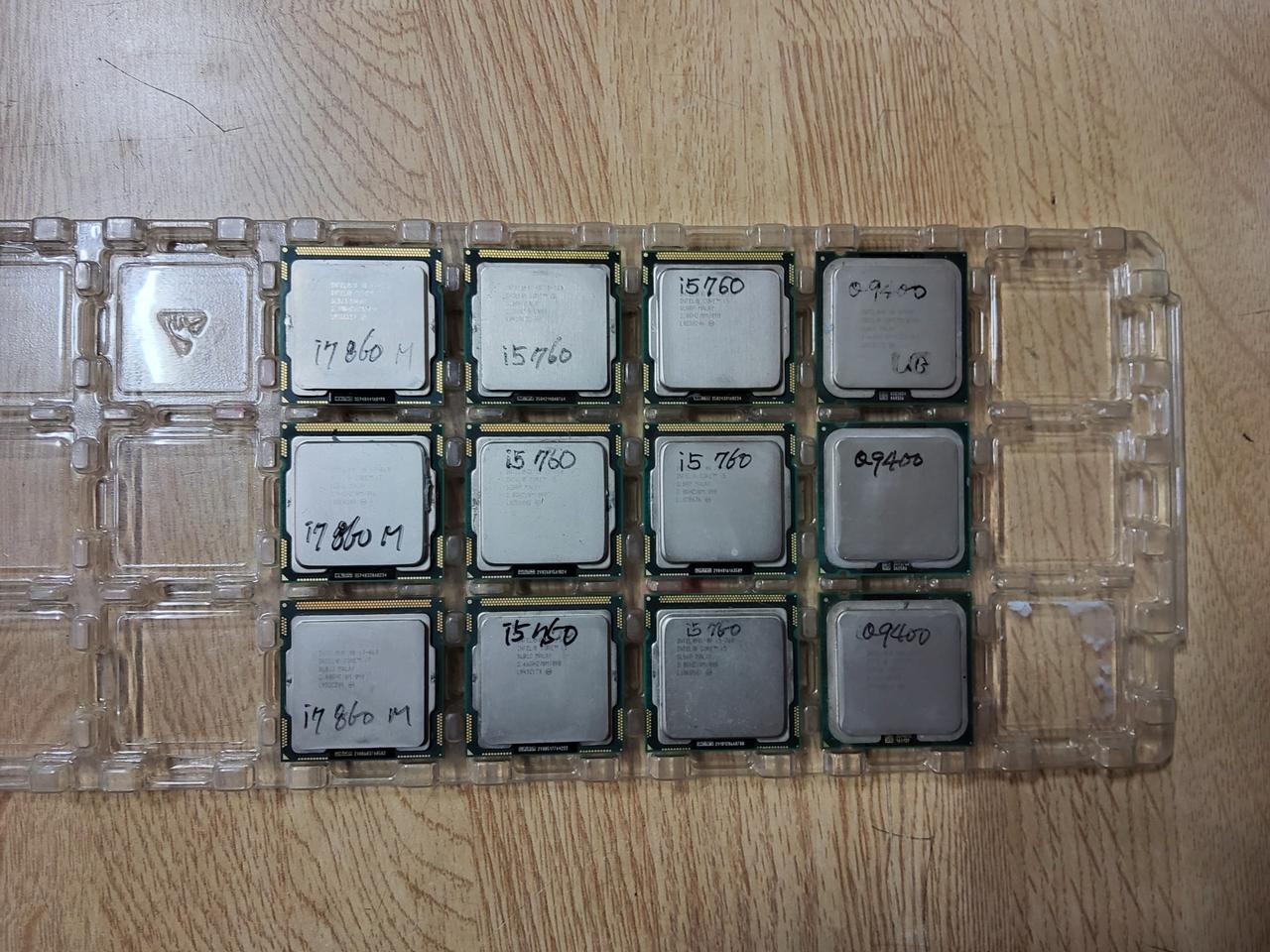 컴퓨터 CPU i7 860 i5 750 760 Q 9400 60개 일괄