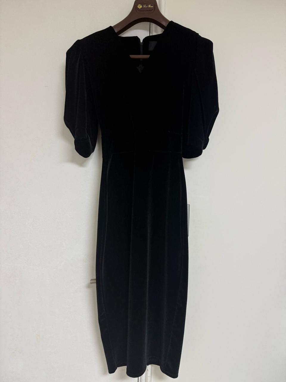 딘트 벨벳 롱 원피스 77