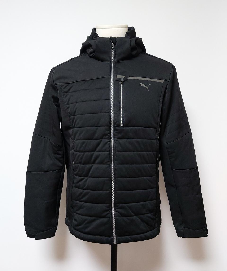 푸마 남성 누빔 후드 기모 자켓( L )