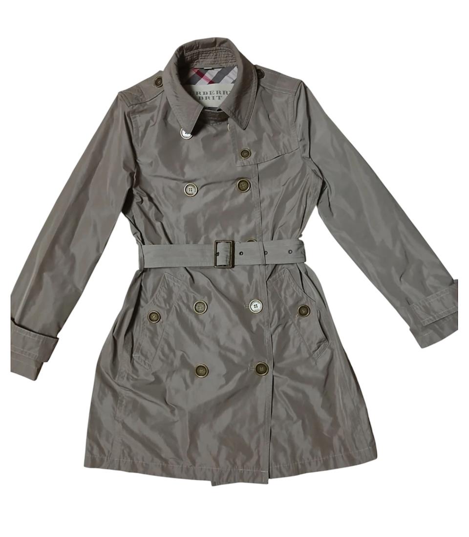 정품 버버리 발모랄 uk6 트렌치코트 사이잘