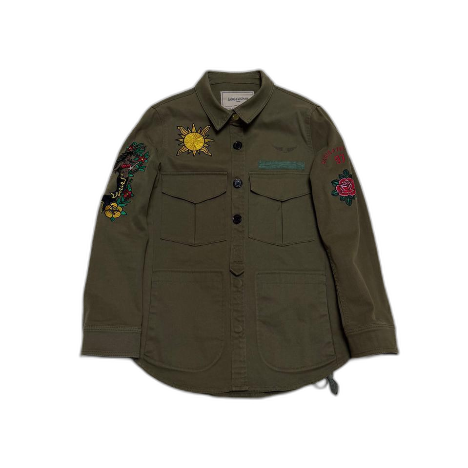 쟈딕앤볼테르 타투 야상 자켓