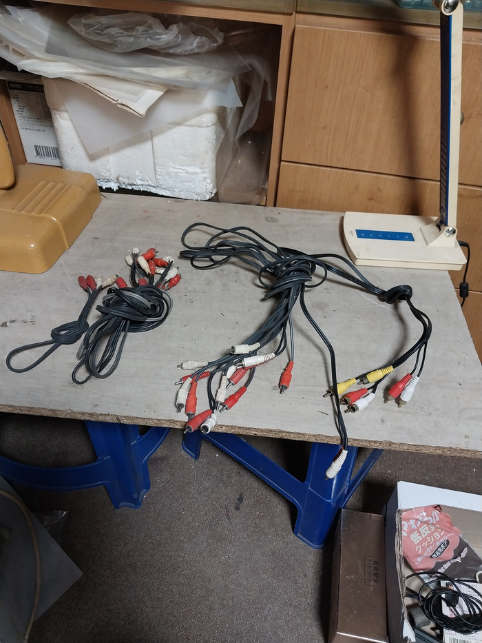 1990 국산 RCA 케이블 일괄/3.2