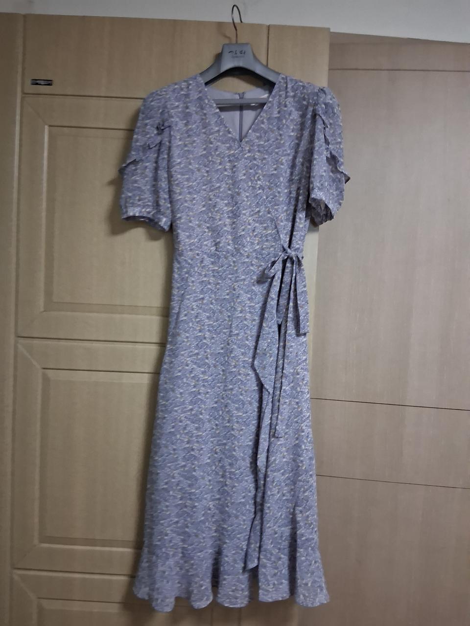 SOUP 플라워 랩 롱원피스(새상품)