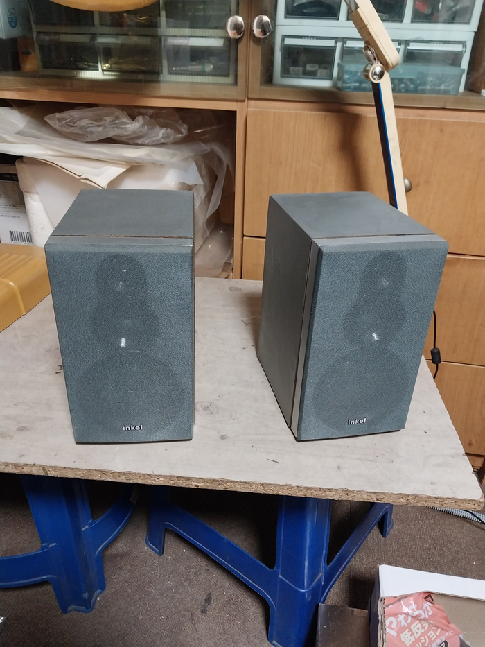 모델명 모르는 인켈 3 웨이 미니 스피커 1조