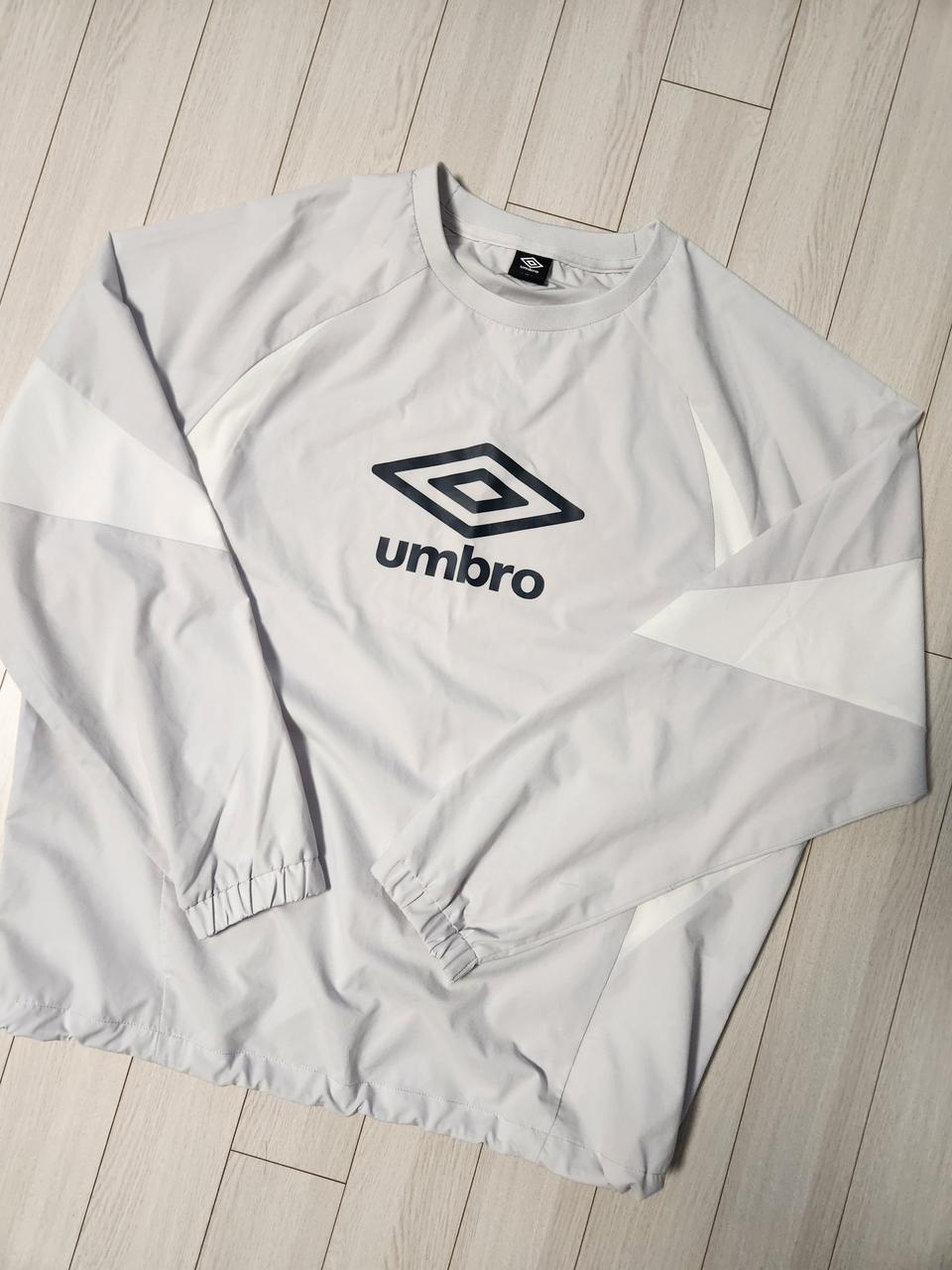 새상품급)엄브로 더블컷 긴팔 피스테 그레이(UQ221SWT53)사이즈11