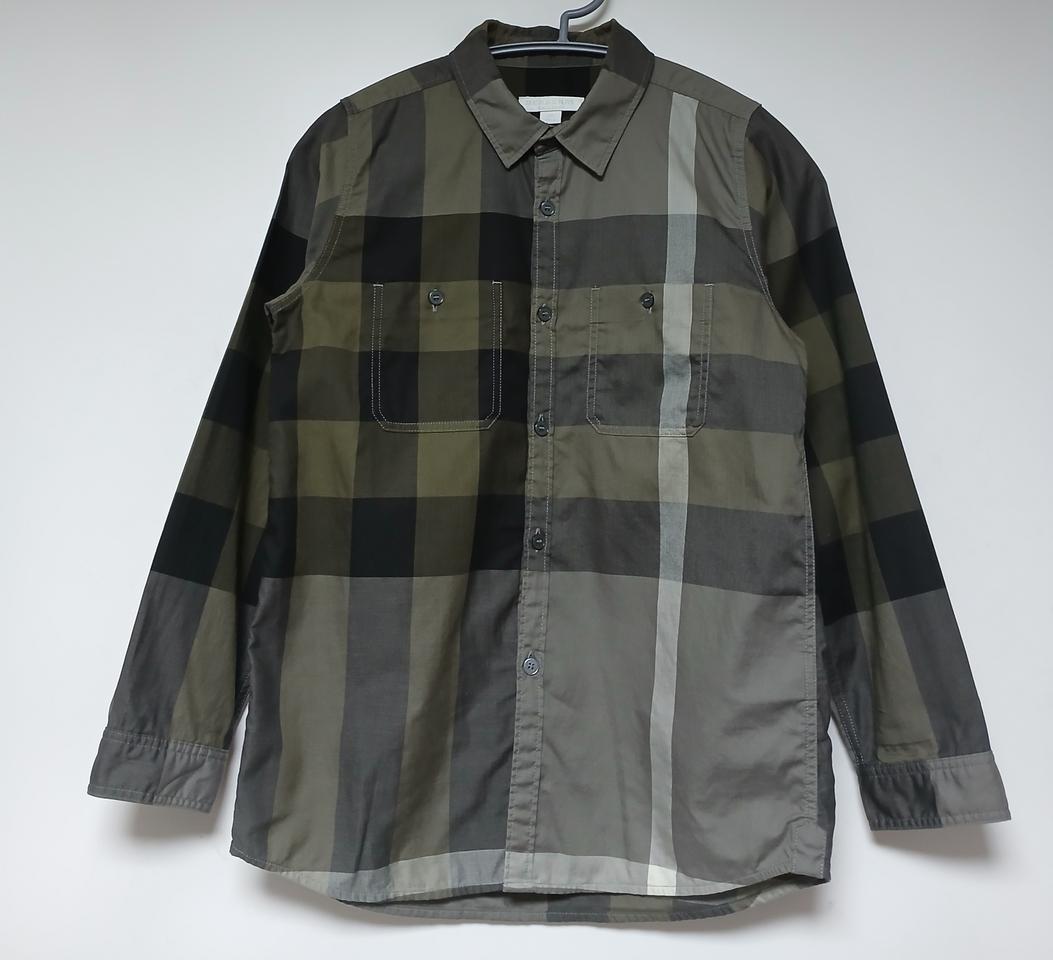 버버리 키즈 체크 셔츠 10Y
