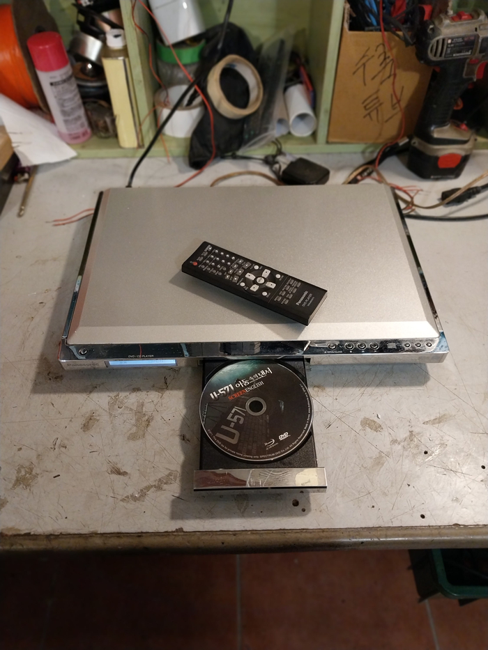 픽업 좋은 파나소닉 DVD-XV10 디브이디 플레이어/주의 사항