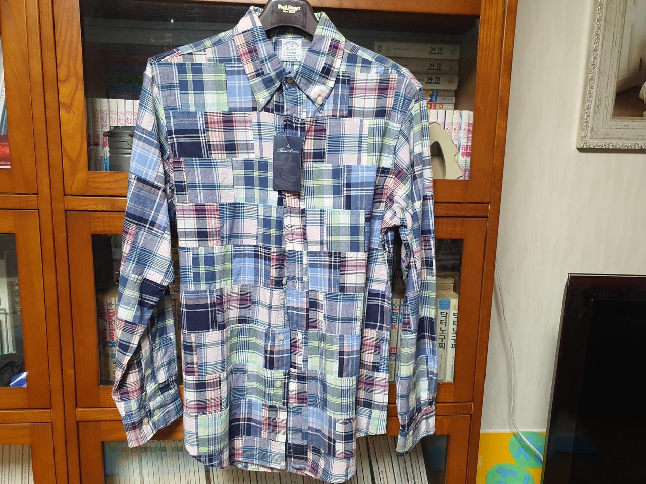 브룩스브라더스 패치워크 셔츠