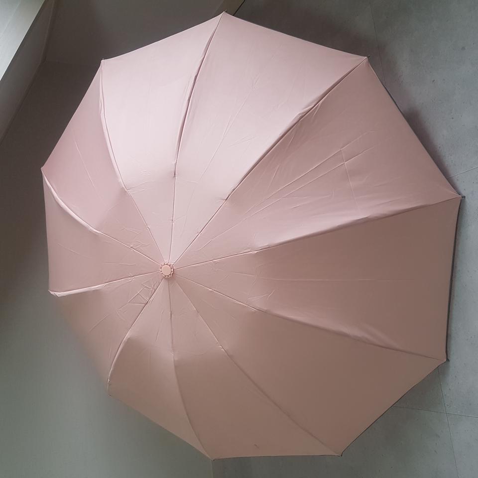 우산 고급 반우산 (새제품) 펴기 접기 자동 반길이 60cm 차광