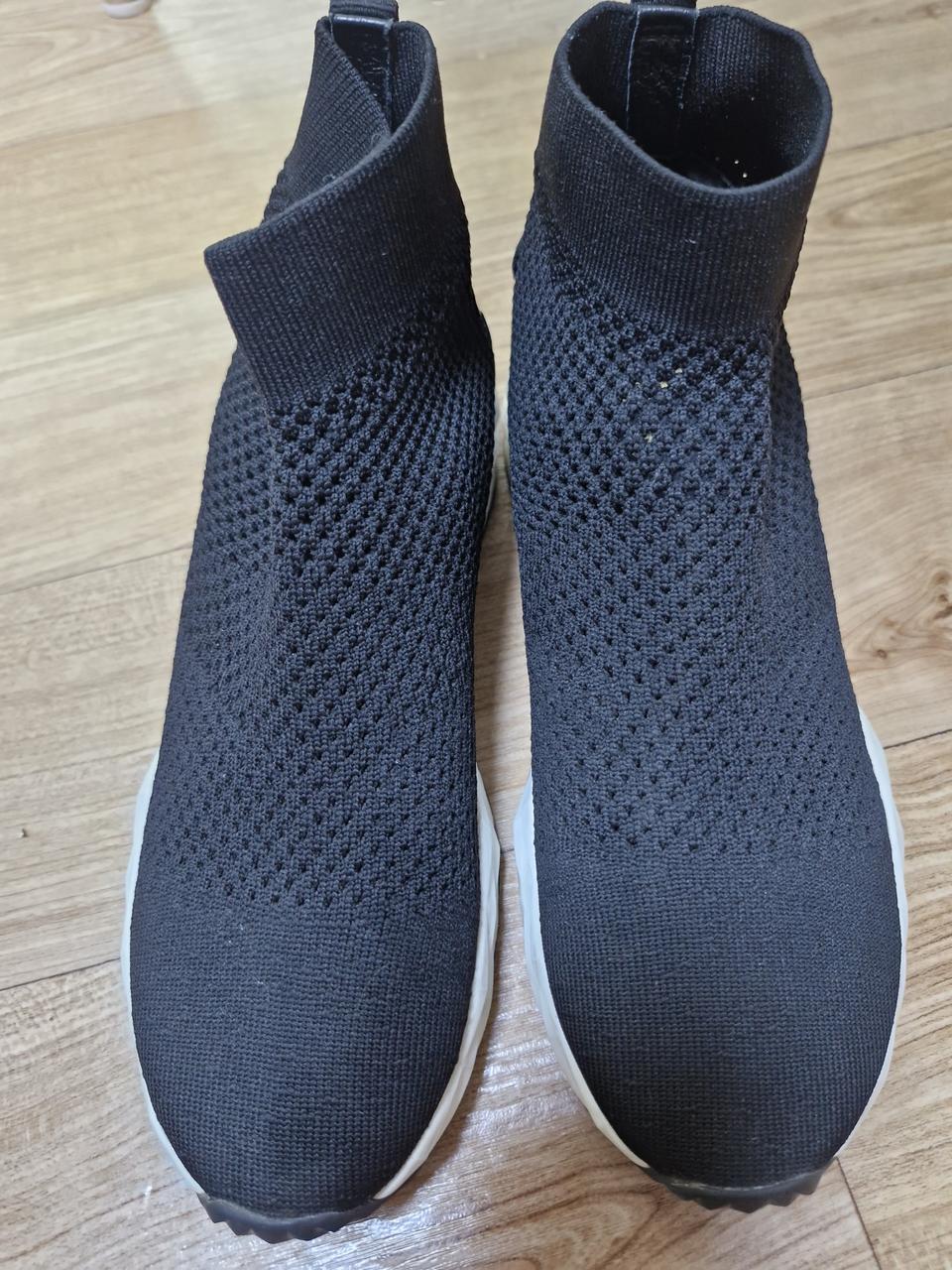 애쉬 니트스니커즈 240 블랙