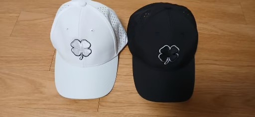 클로버 자수 골프모자(새상품)