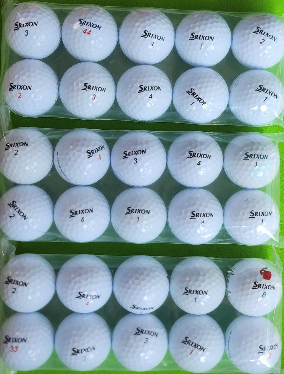 스릭슨 3피스 A급30개-로스트볼