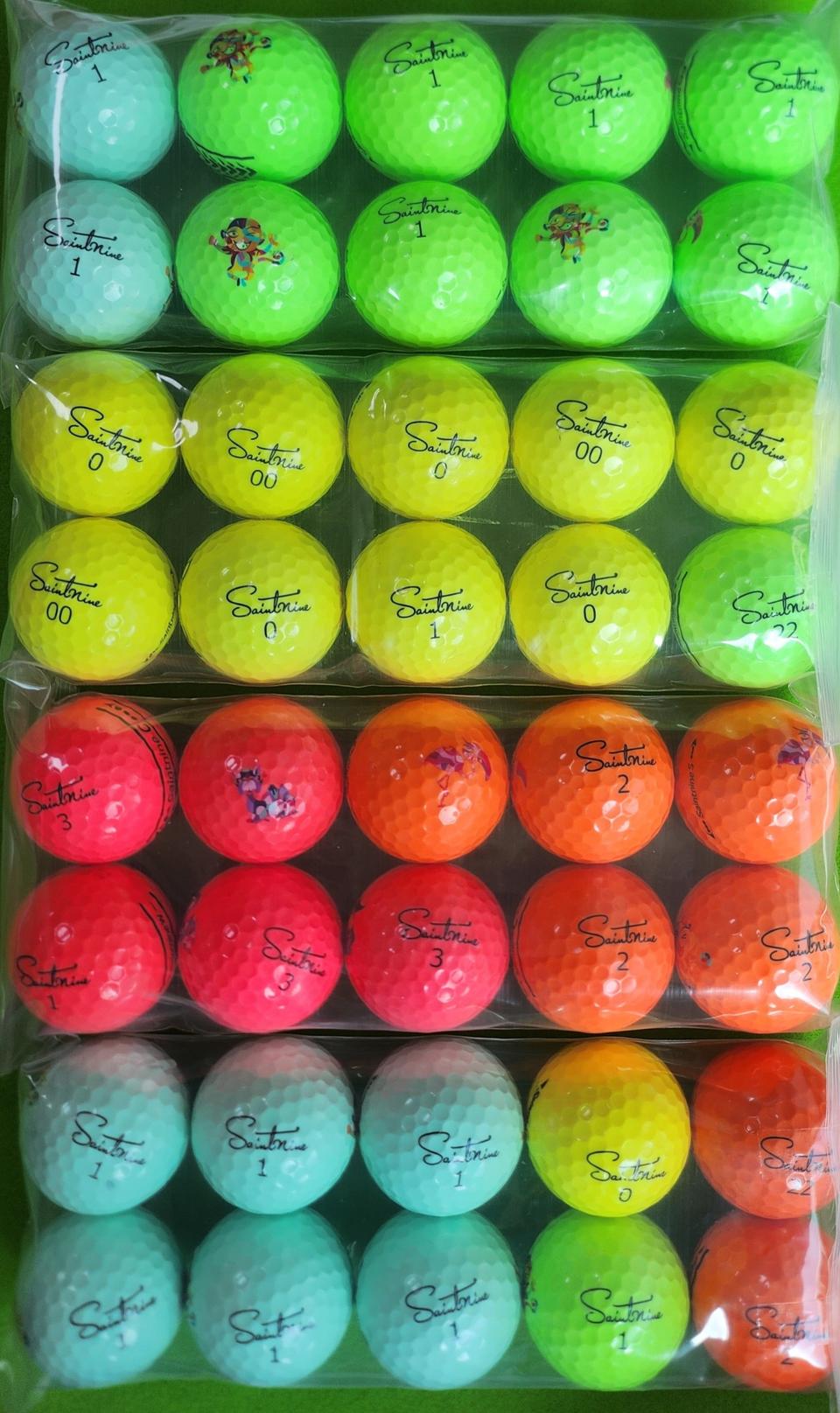 세인트나인 골프공 A급 40개-로스트볼
