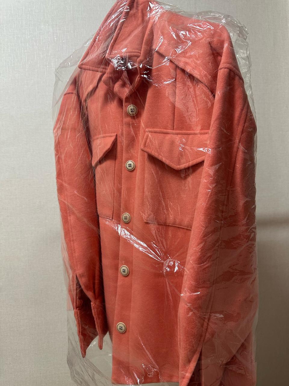 (새상품) 코랄 셔츠 자켓