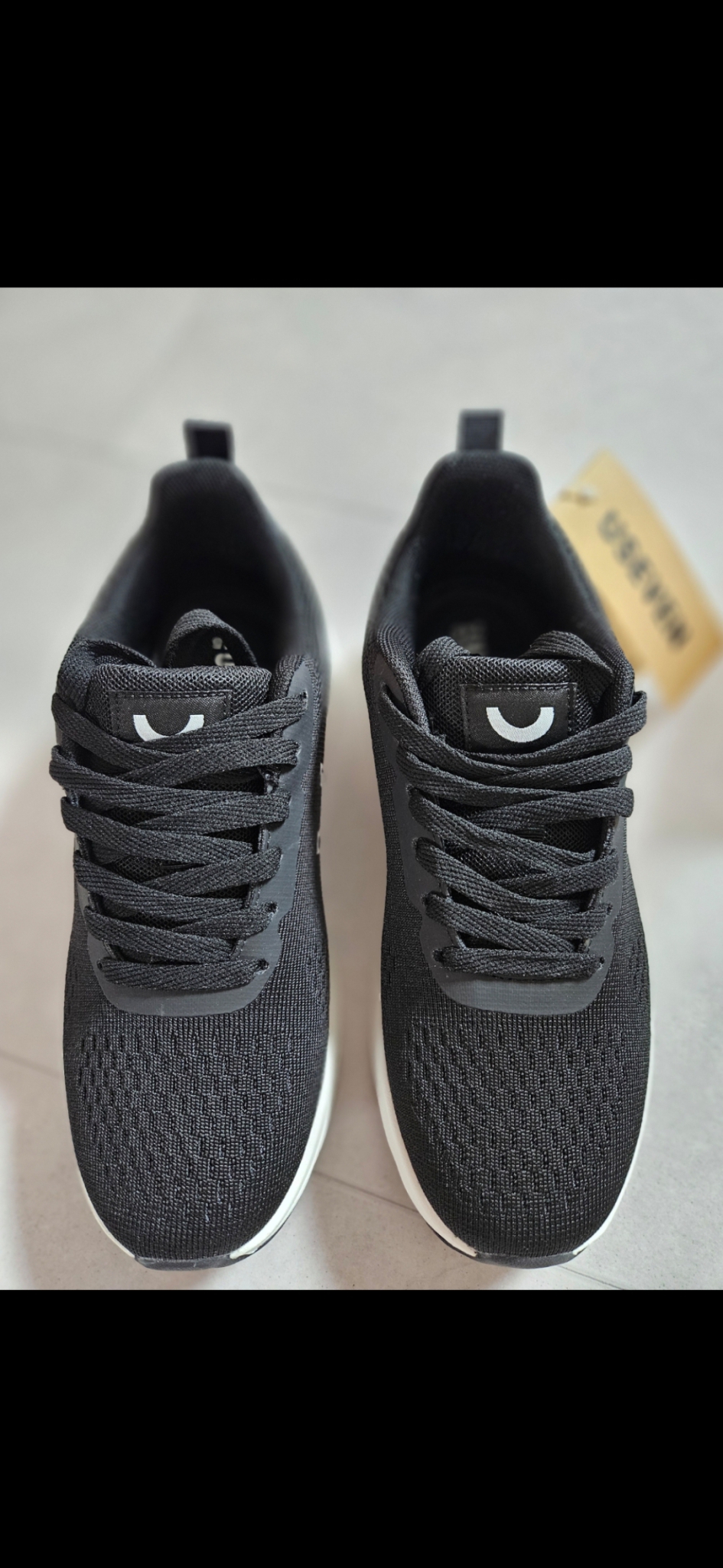 유세븐 검정 운동화 245mm 새제품