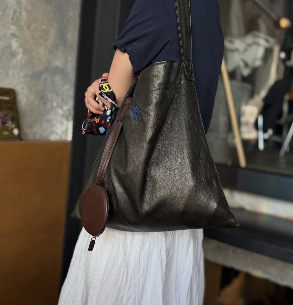 거의새것)우드우드 숄더백