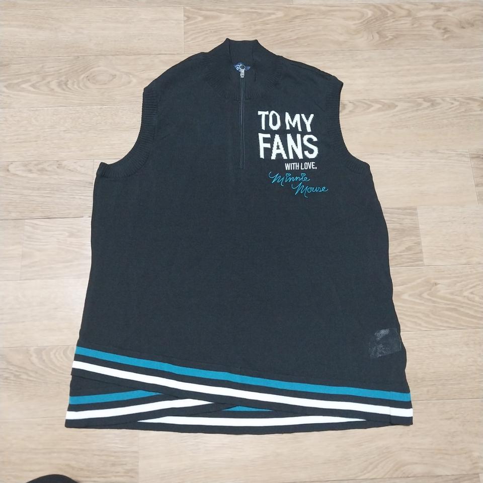 디즈니 여성105 춘추 조끼