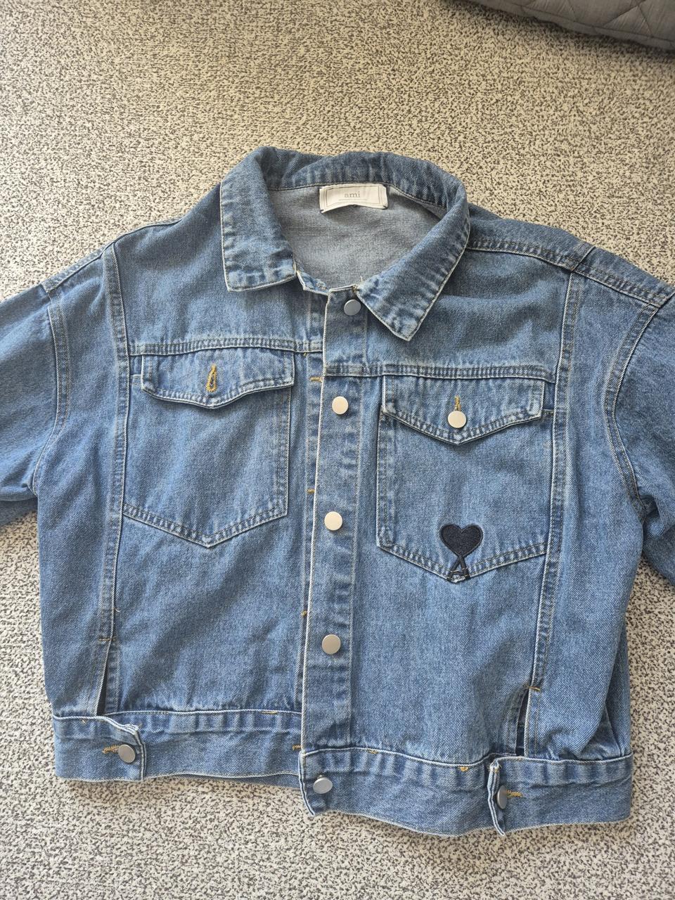 아미 데님 자켓