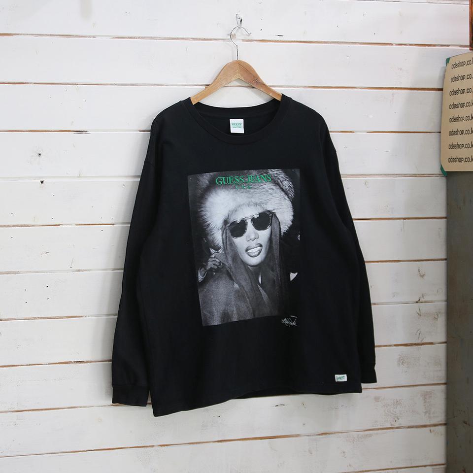 GUESS GREEN LABEL 그레이스 존스 롱 슬리브