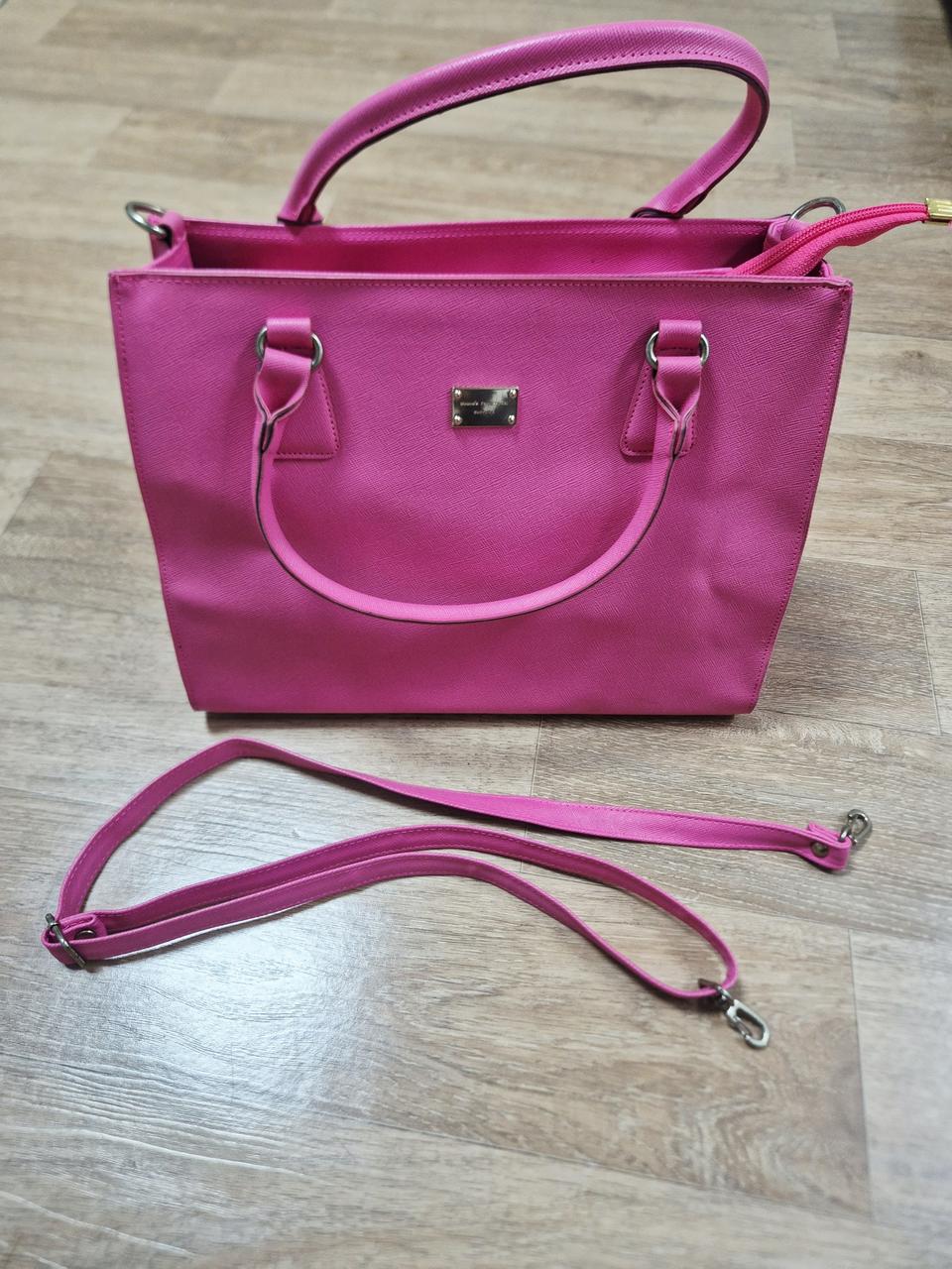 핑크 보세가방(+스트랩 크로스끈포함)