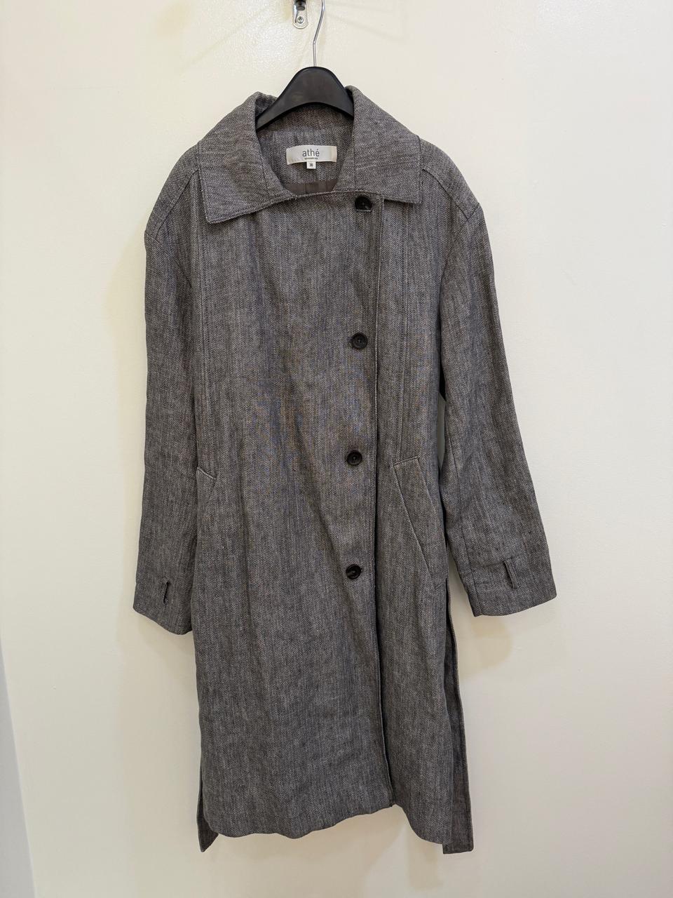 athe 아떼 헤링본 코트(정품)