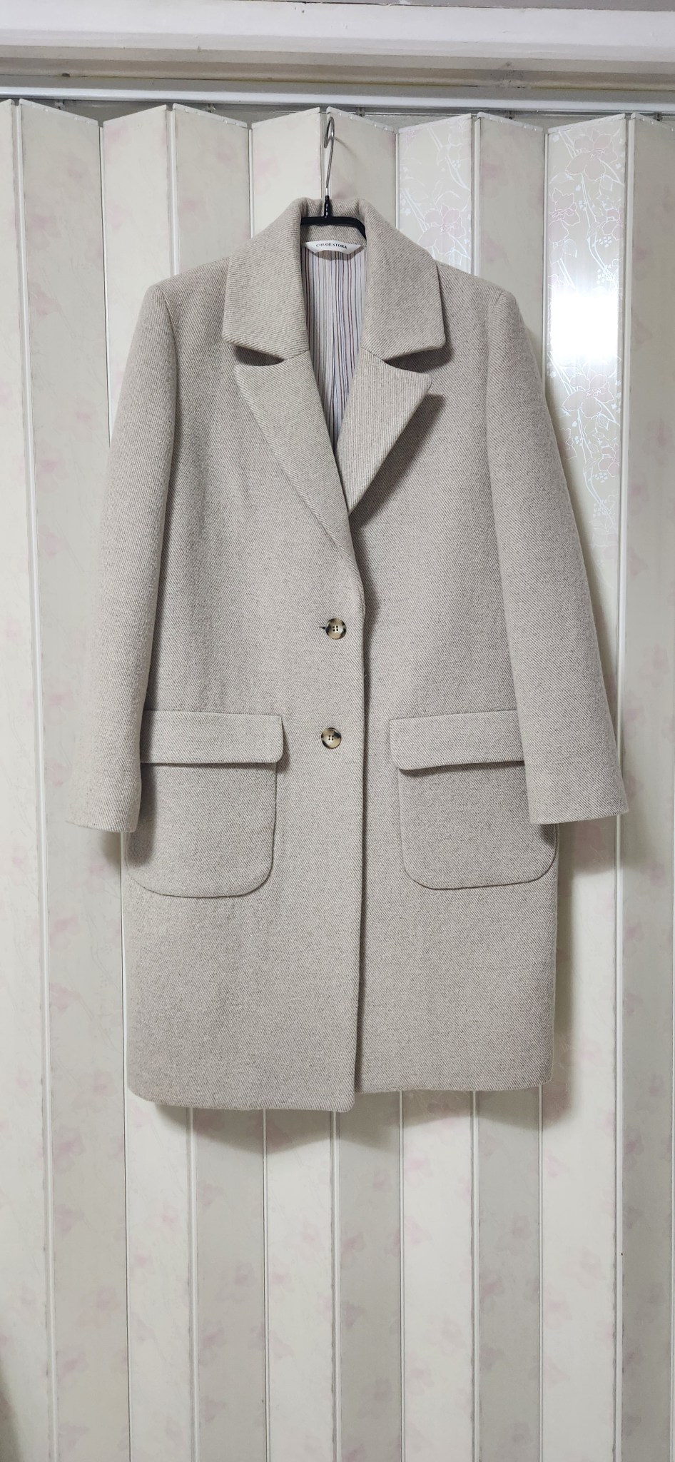 끌로에스토라 모직코트 55~66